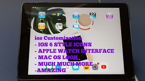 How to Customize iphone or ipad? NO JAILBREAK! NO COMPUTER!