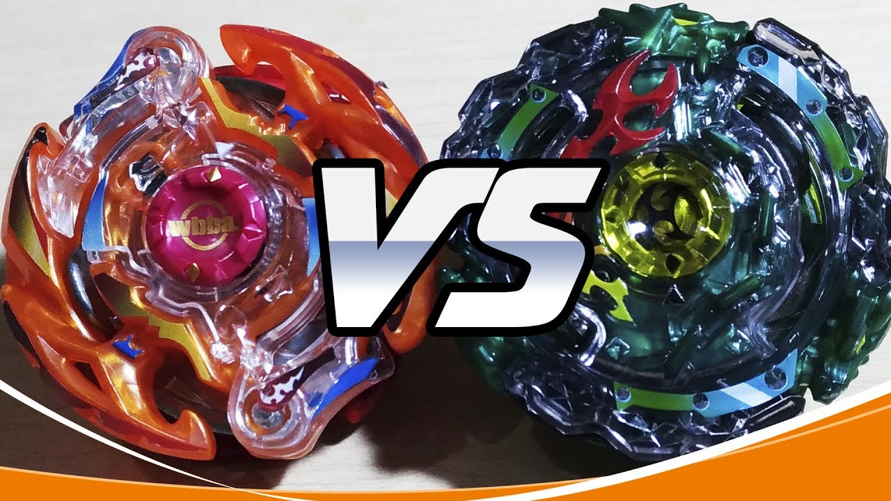 Blaze Ragnaruk .4G.T vs Guardian Kerbeus .4C.W - [Beyblade Burst] - ベイブレードバースト