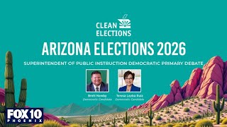 🔴LIVE: Arizona Superintendent candidates debate | FOX 10 Phoenix