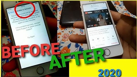 iPhone Activation bypass 5 , 5s , 6 , 6s , 7 , 7s | iPhone Could Not Be Activate | iCloud problem.