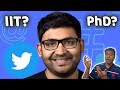 Parag Agrawal Indian IITian is the New CEO of Twitter! My Reaction? PhD in USA!