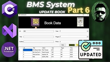 How to Update Row in Data Grid View: C# WinForms Book Management System (Part 6)