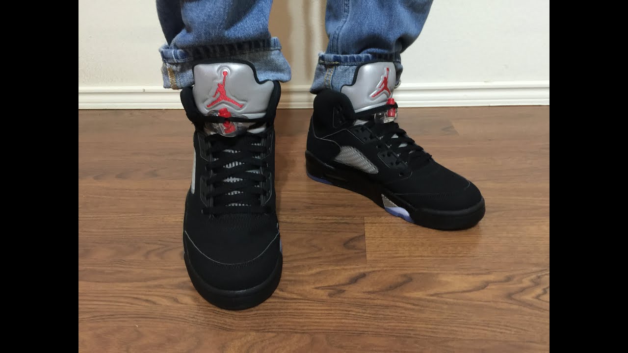 air jordan retro 5 black