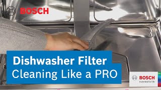 How to Clean your Bosch Dishwasher Filter
