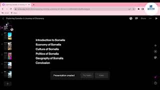 Create Ai Presentation Using - Somali