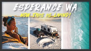 FREE CAMPING on the beach?! Cape Le Grand National Park - Van life in ESPERANCE, Western Australia