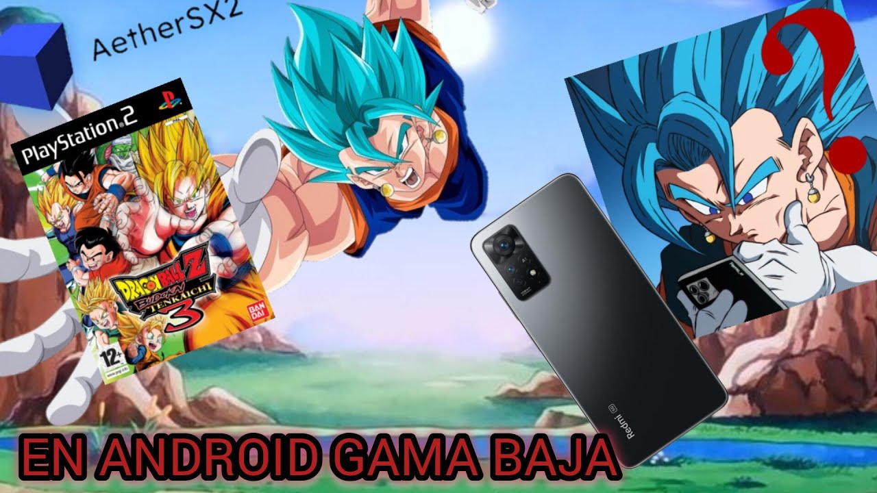 se podrá jugar el Dragónball z Budokai tencaichi 3 en Android 📱 gama (media baja) 👍