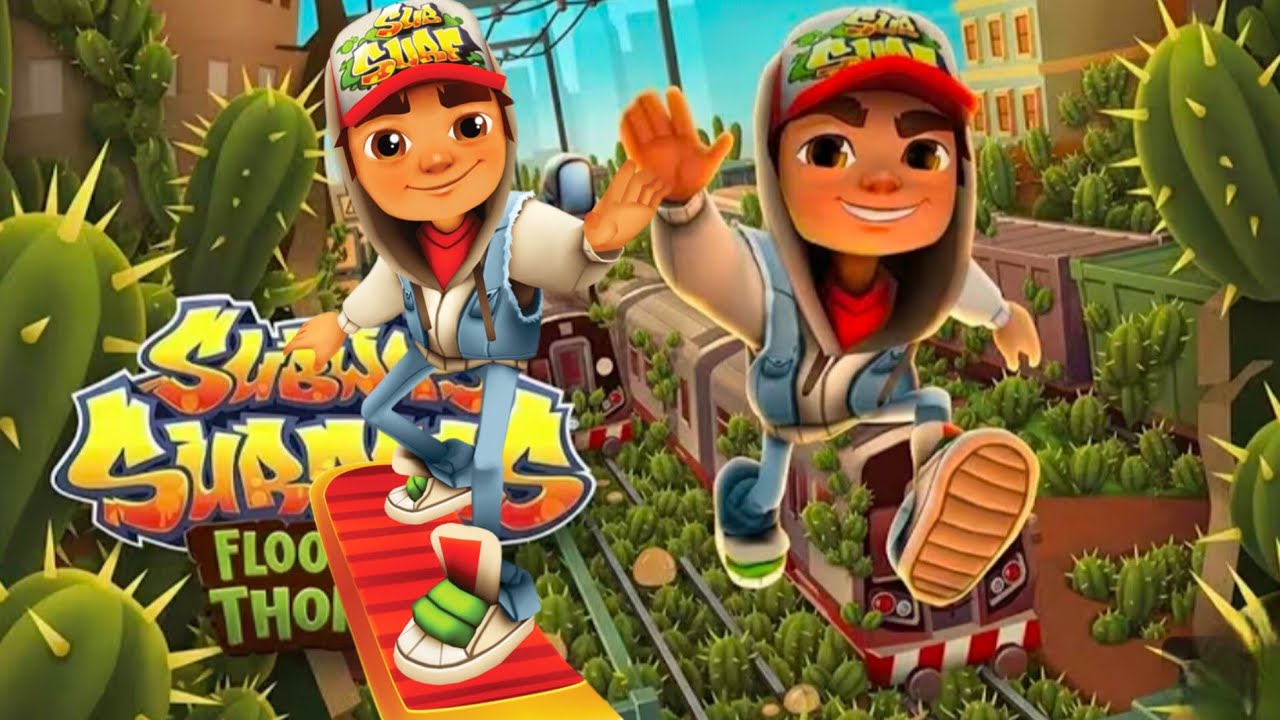 Subway surfers games playing video, Android gameplay...