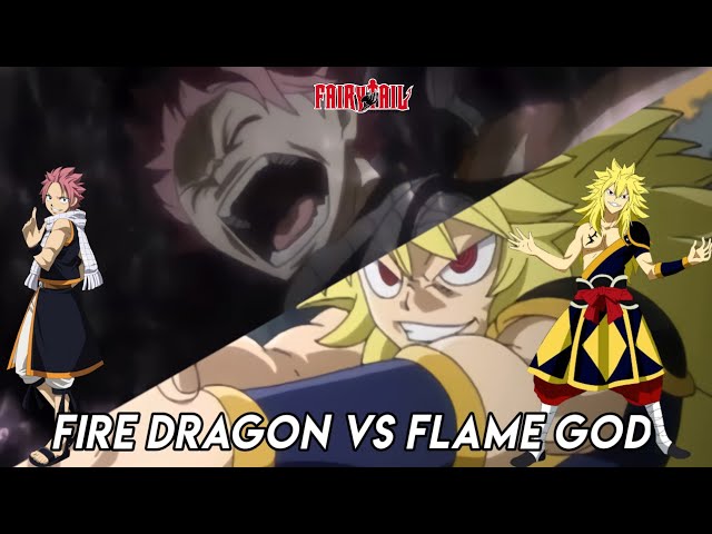 Fairy Tail Introduces Its Fire God Dragon