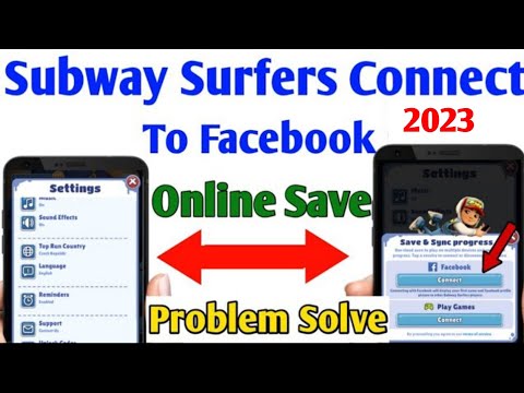 how to login with facebook in subway surfers | how to connect subway surfers with facebook | 2021