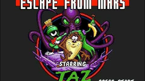 Escape from Mars,Starring Taz music:Boss intro