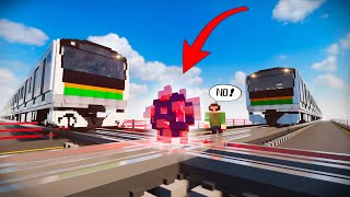 Two Trains vs Most Powerful Bomb | Teardown