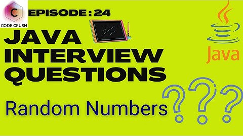 Random Numbers In Java | Random Method | Random Class | Java Interview Questions