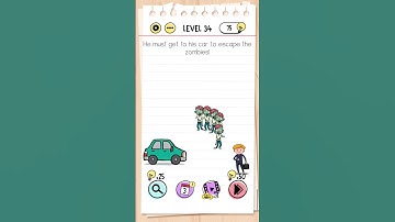 Brain test/ tricky puzzle/ game level 34