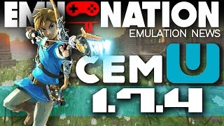 CEMU 1.7.4 Newest Update 1.7.4 Improves Zelda: Breath of Wild Significantly