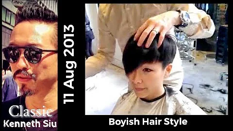 Boyish Hair Style  / Classic Kenneth Siu #22