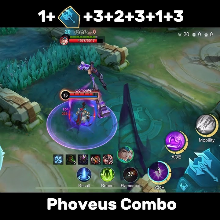 Revamped Phoveus Combo #mobilelegends #mlbb #tutorial #guide