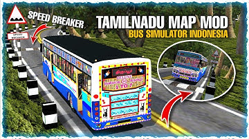 Tamilnadu map mod for BUSSID V3.7.1 || Rameswaram to Dhanuskodi 😎 || New map mod review