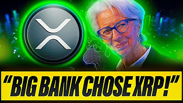 IF YOU HOLD XRP YOU NEED TO SEE THIS (THEY CHOSE IT!)