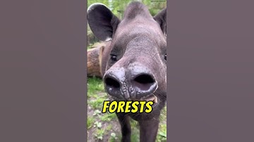 Why Do Tapirs Have Funny-Looking Noses?