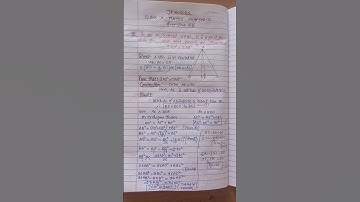 Class X Maths Ch - 6 Triangles Ex - 6.5 Solution of Que - 15##mathsyoutube##viralshorts#education