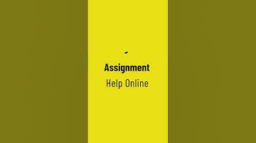 Assignment help video