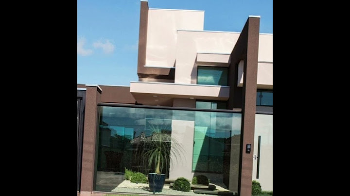 O muro de vidro é uma das opções mais glamourosas para a sua fachada. acesse: harkdecor.com.br