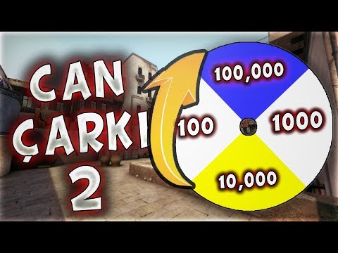 CAN ÇARKI 100,000 CAN  GELİRSE OYUN BİTMEZ ! CS-GO