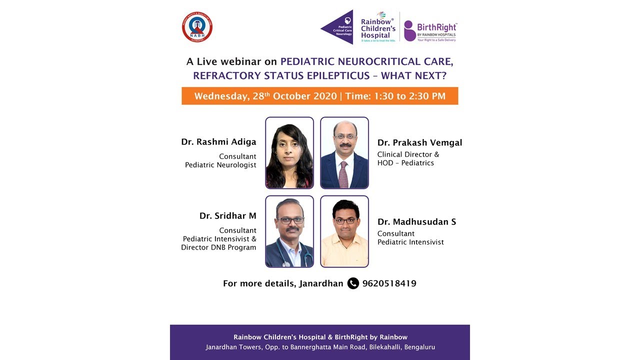 Pediatric Neuro Critical Care, Refractory Status Epilepticus – What Next?