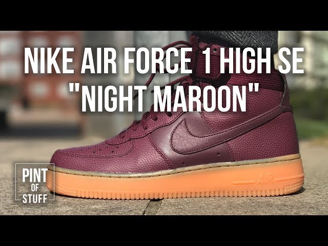 Nike Air Force 1 LV8 Low College Pack Night Maroon Men's – Pimp Kicks