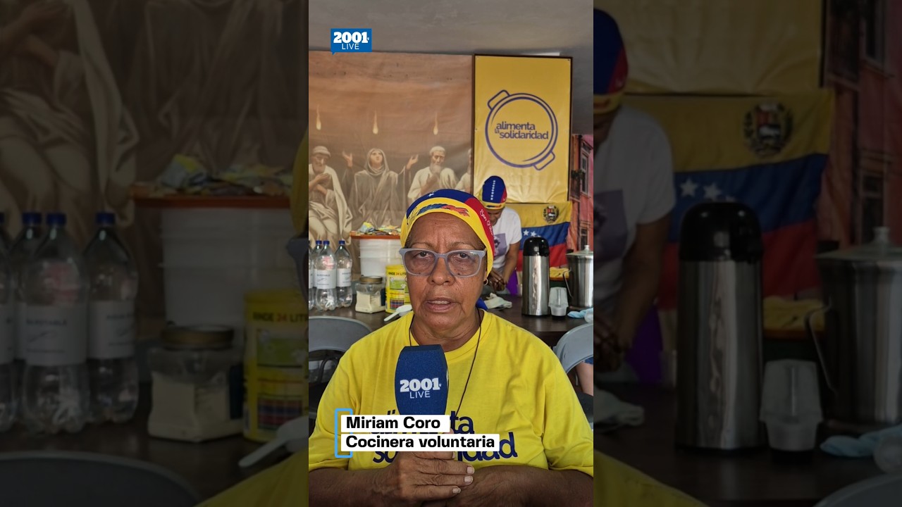 Respuesta ante la emergencia: Comedores humanitarios auxilian a familias en La Guaira