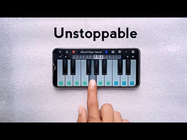 Unstoppable Song | Step By Step With Notes class=