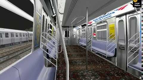 Openbve: Coney Island Bound R160A (D) Train Prospect Park - Stillwell Avenue via Brighton Local