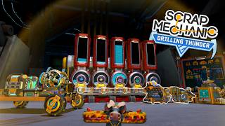 I Built an ore processing machine in the Mining hub | Drilling Thunder 18