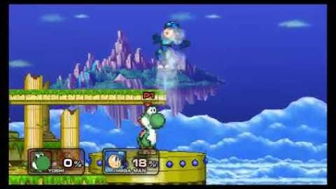 SSF2 - Yoshi Bomb Glitch