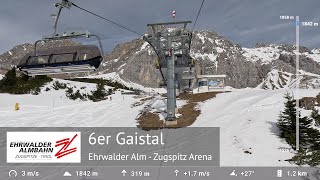 Gaistal Full Ride - Ehrwalder Alm Zugspitz Arena Built By Doppelmayr In 2007
