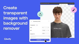 Create transparent images with background remover