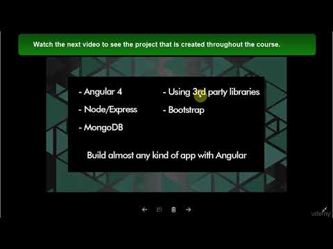01 Introduction - MEAN project with Angular 4 (and 5) - Creating a CMS