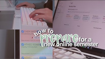 5 goals and habits for 2021 🍵 preparing for a new online semester