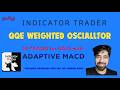 GOLD STRATEGY - QQE Weighted Oscillator & Adaptive MACD: Entry, Exit for Intraday Trend (TAMIL)