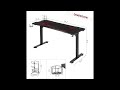 “Best Budget Gaming Desk 2026? 🔥 MVUYO 55” Carbon Fiber Desk Setup Review + Assembly!”