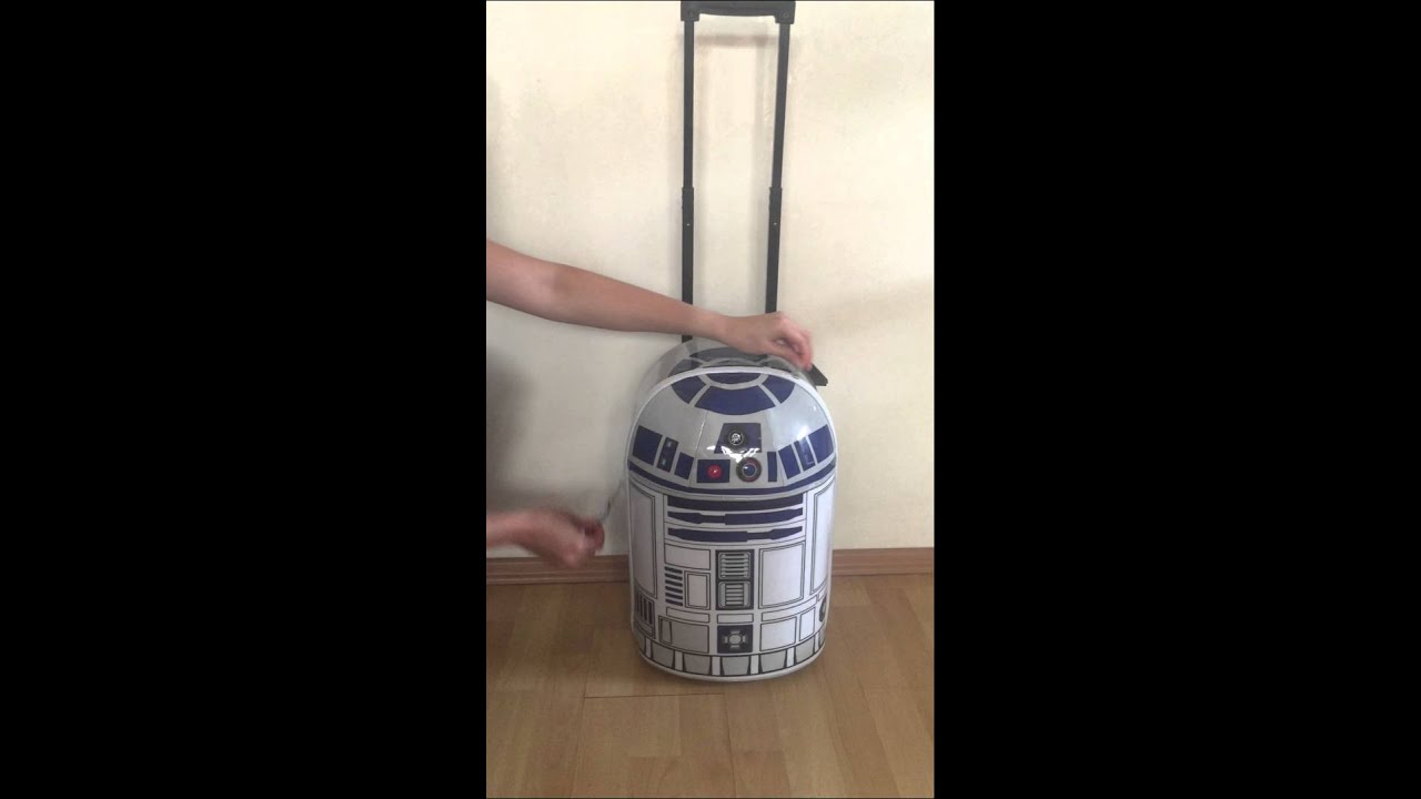 r2d2 suitcase disney store