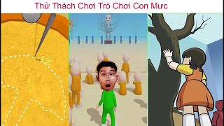 QUAN HIP TAKES ON THE CHALLENGE OF PLAYING THE SQUID GAME IN COOKIE CARVER - QUAN HIP TV CHALLENGE screenshot 3