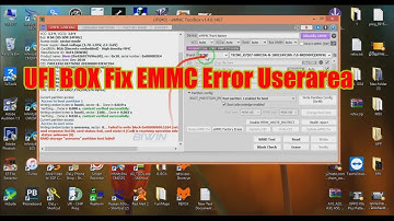UFI Box Fix Userarea Failed 100% Done