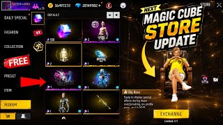 NEXT MAGIC CUBE STORE UPDATE 🤯 2 FREE MAGIC CUBES ✅ CONFIRMED SAMURAI BUNDLE RETURN DATE | FF NEW... screenshot 3