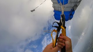 Skydiving Line Twist (Slow Motion 4k)