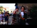 Vermin Supreme screeches outside Athens courthouse