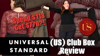 Universal Standard US Club Box Review | Try On Haul