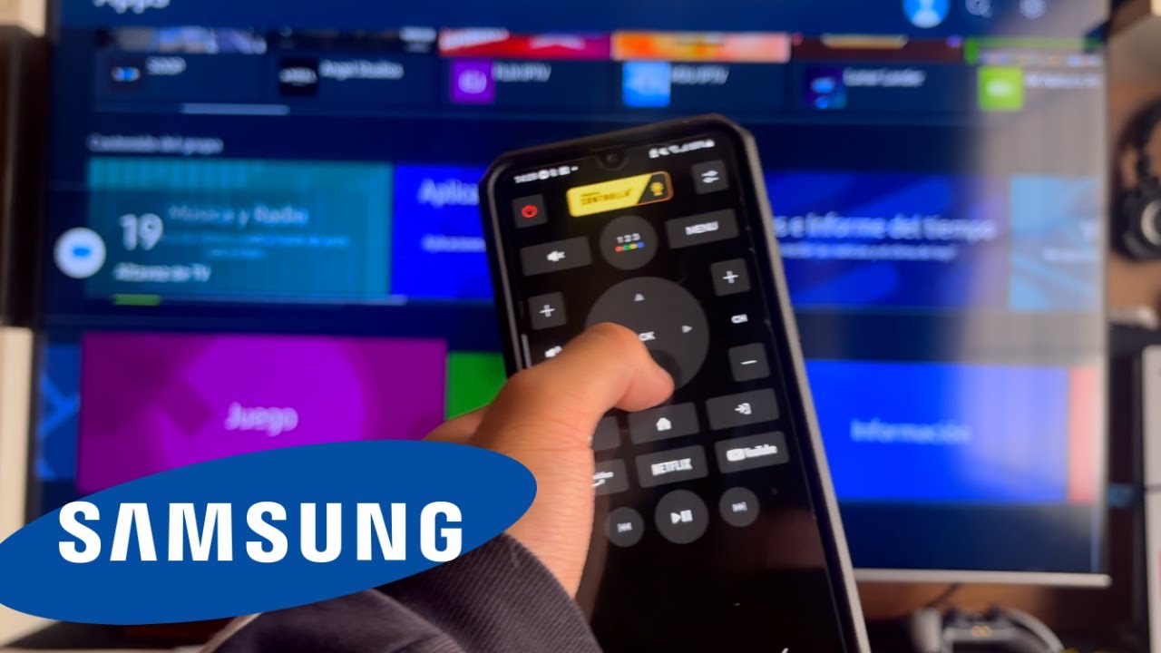 Samsung Smart TV Como Controlar El TV Con Un Teléfono