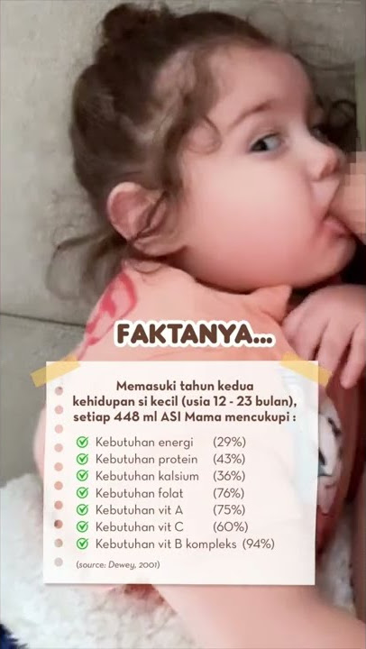 Sekeren ituuu ASI Mama 🥰❤️ siapa yang masih nyusuin meski udah 1 tahun lebih?? #tipsasi #infoasi